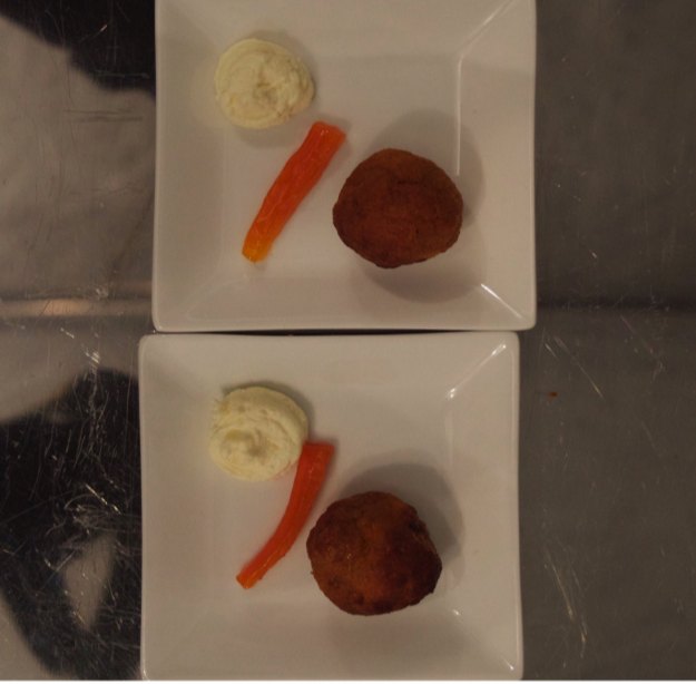 Carrot pumpkin truffles