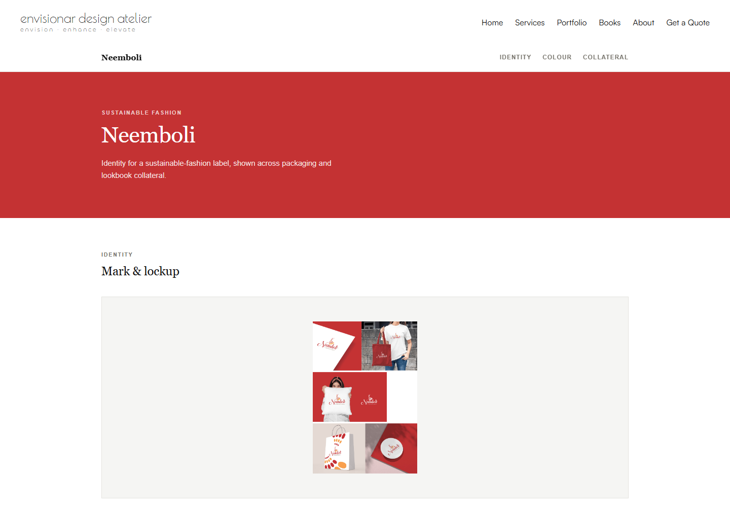 Neemboli page on envisionar.in