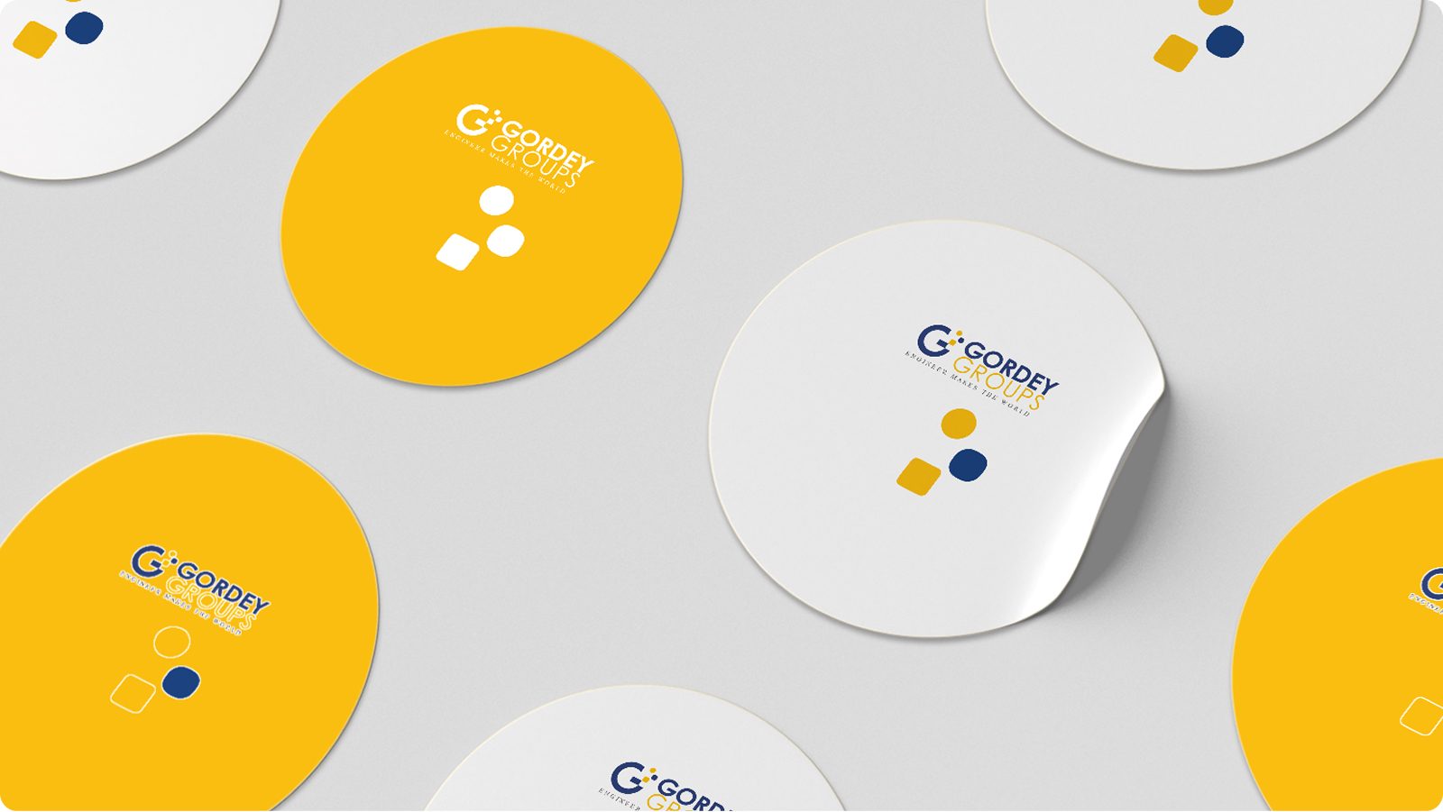 Gordey Groups identity mockup