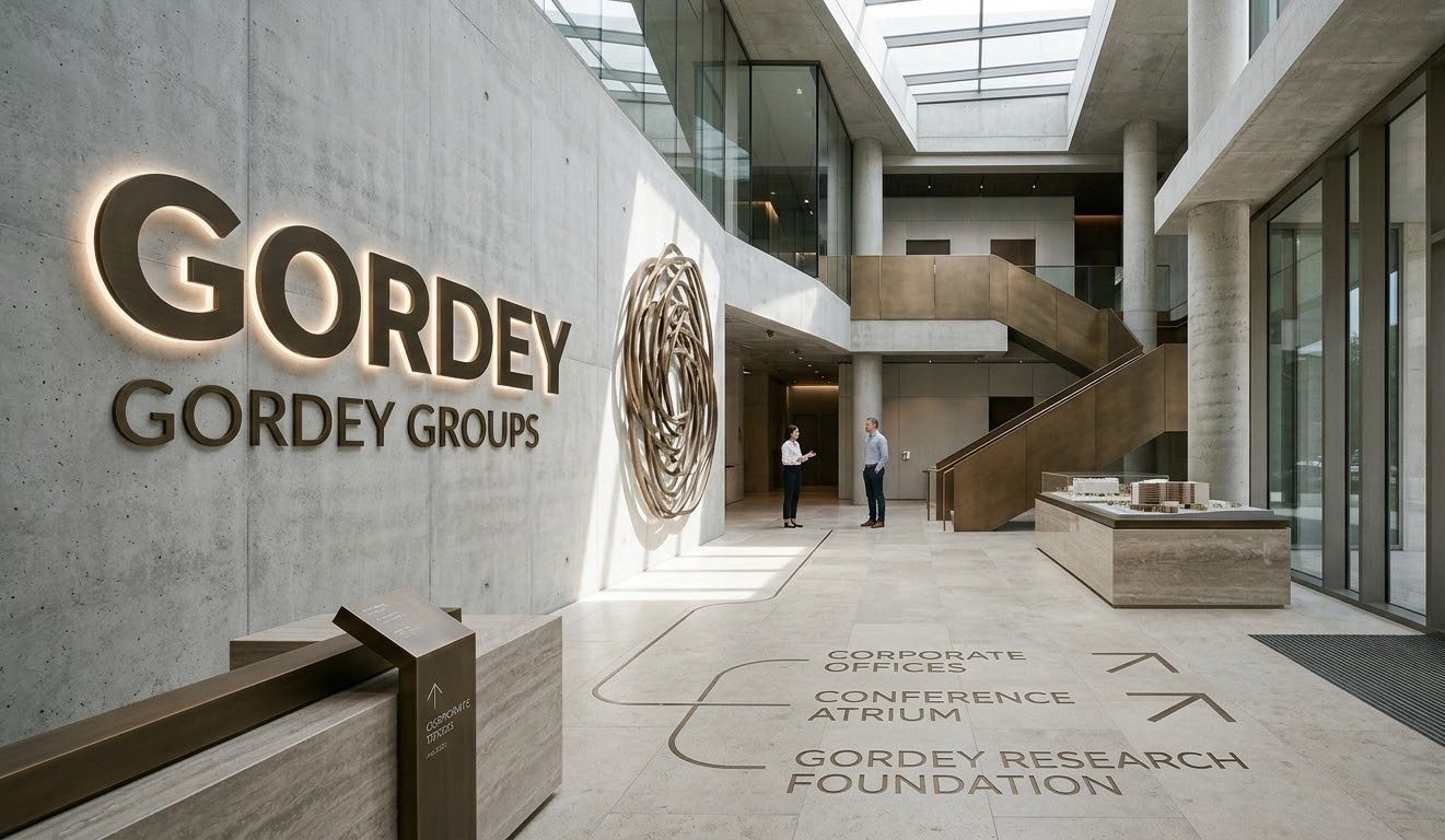 Gordey Groups identity mockup