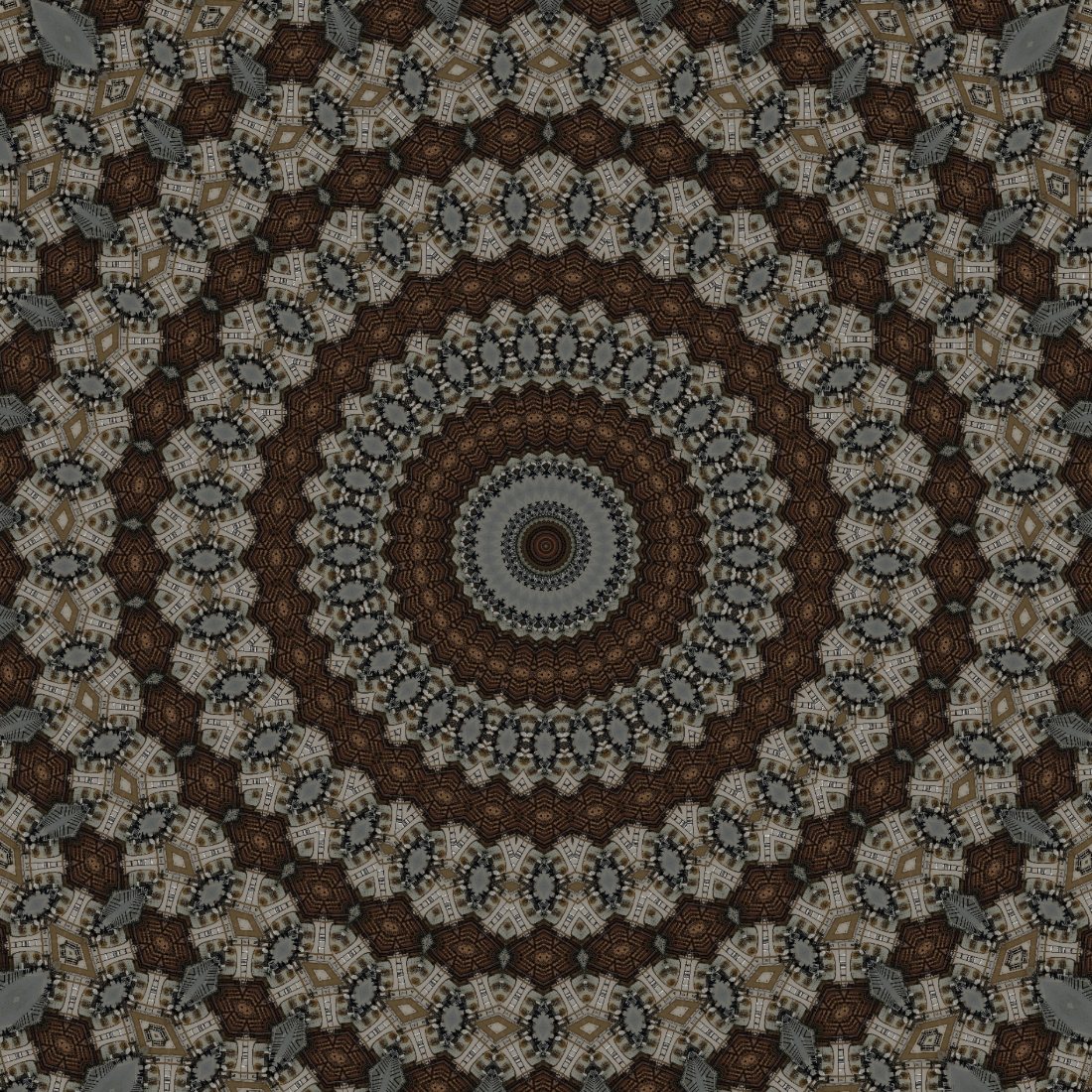 Mandalas., study 3