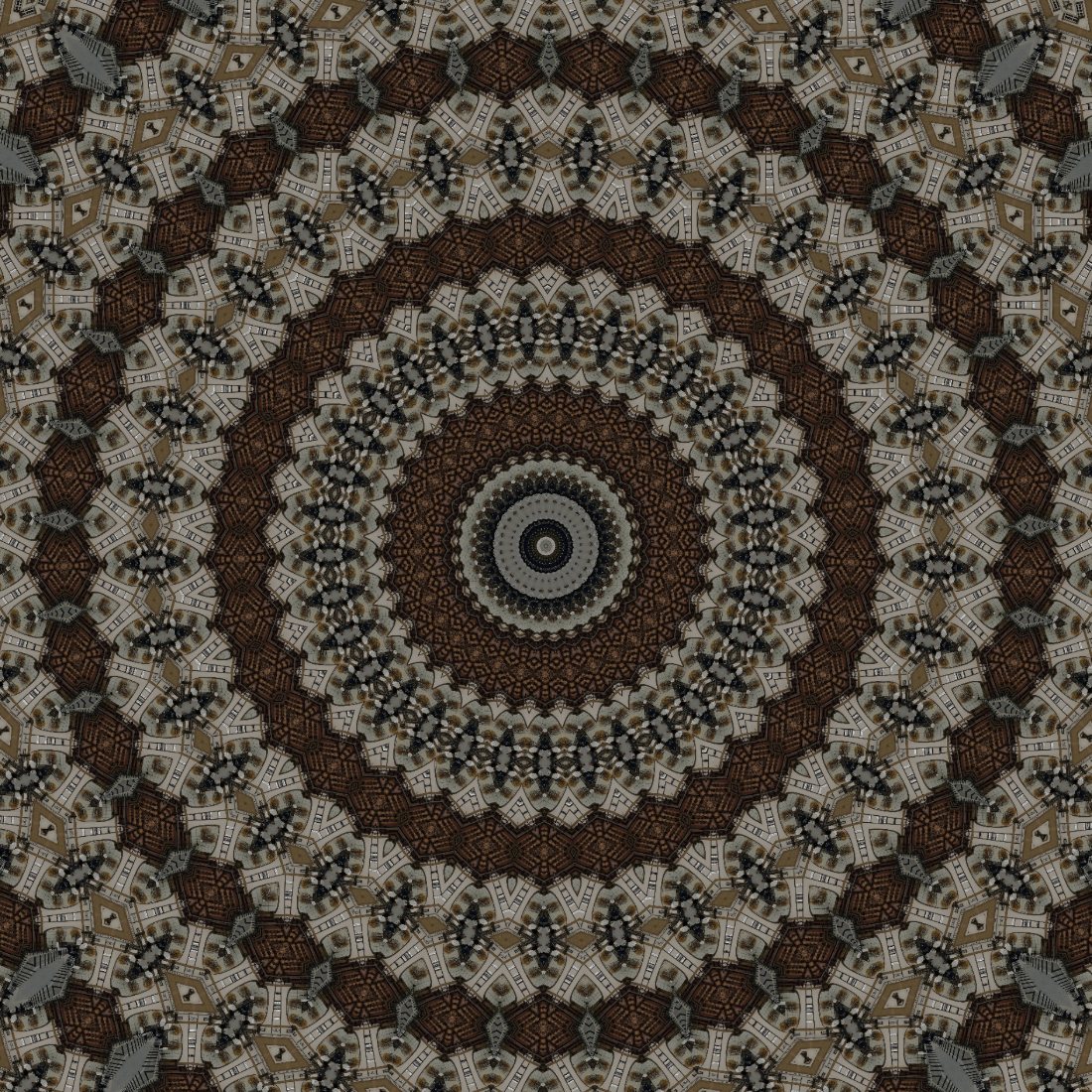 Mandalas., study 4