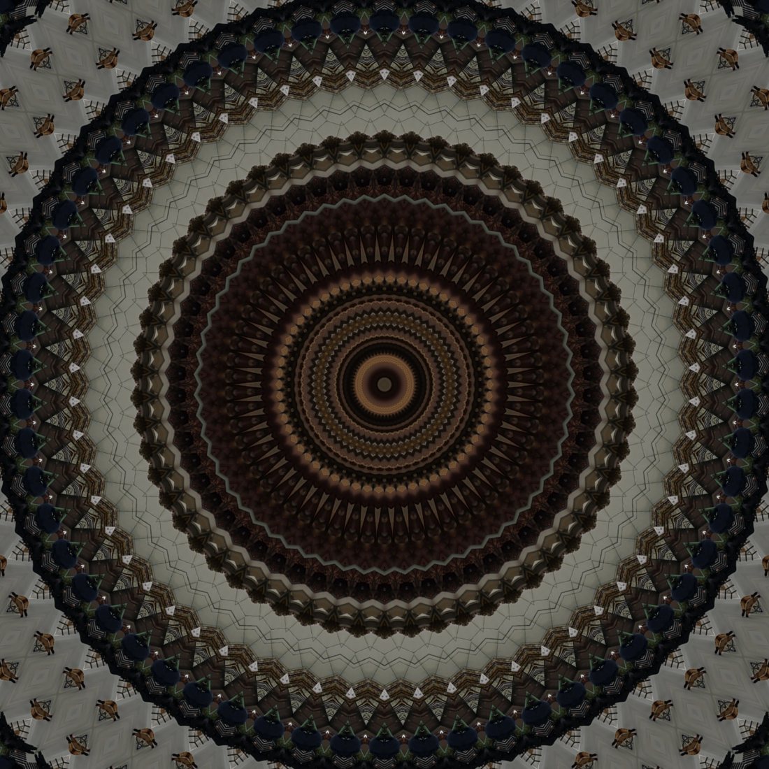 Mandalas., study 5