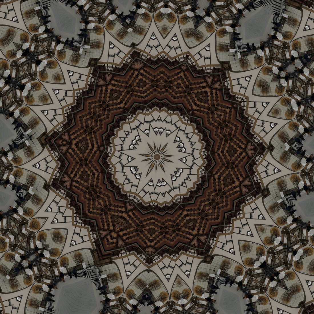 Mandalas., study 7