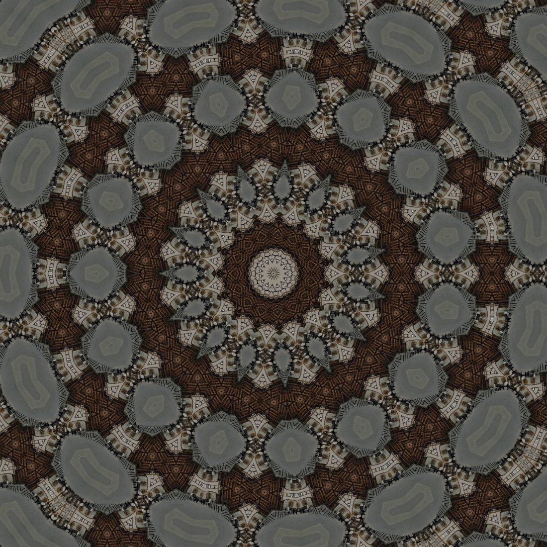 Mandalas., study 9