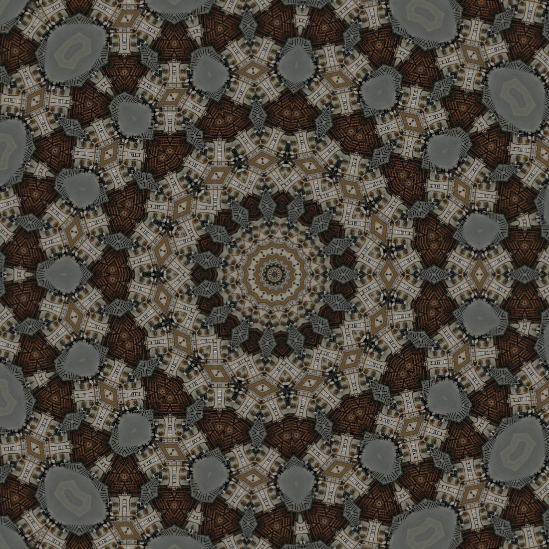 Mandalas., study 10
