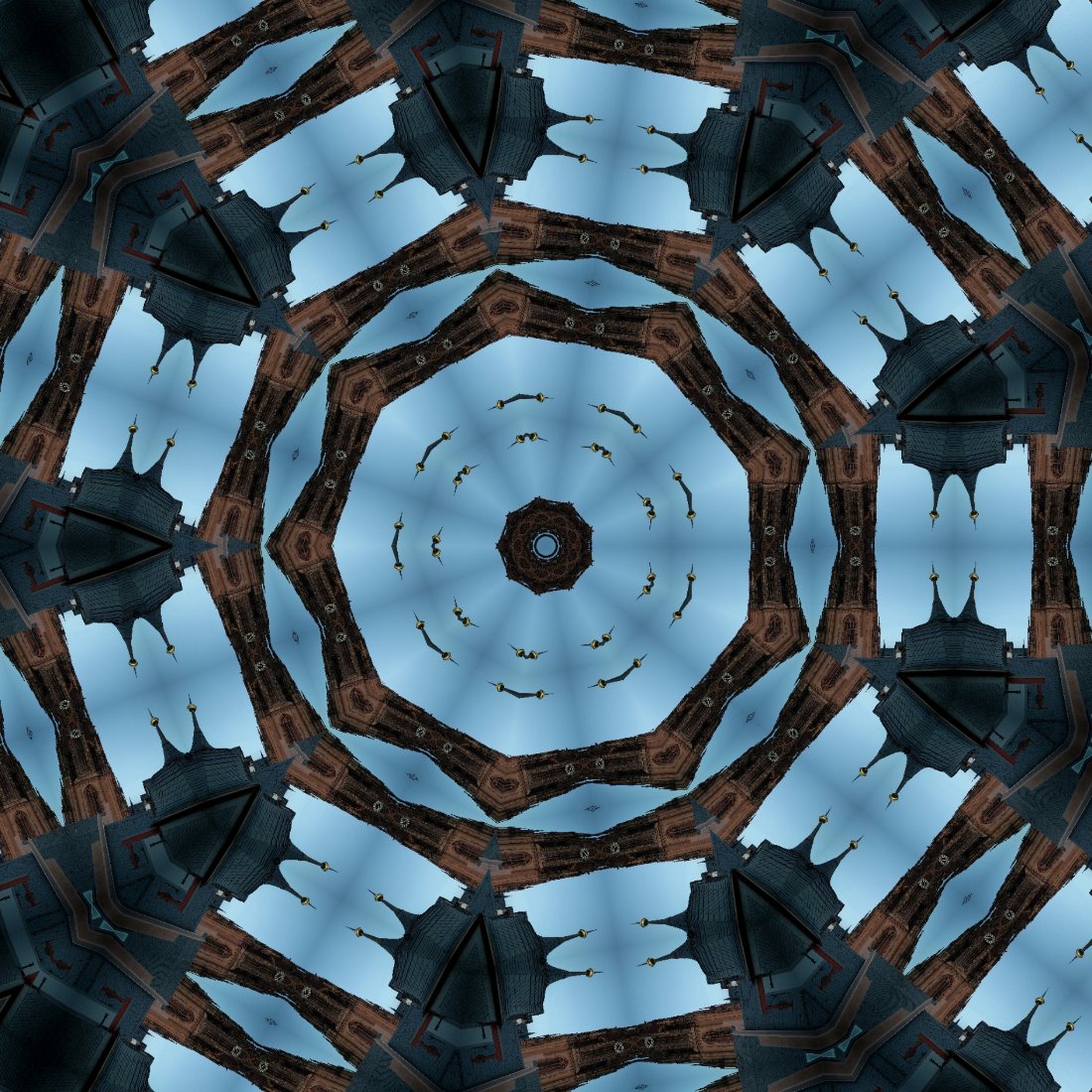Mandalas., study 16