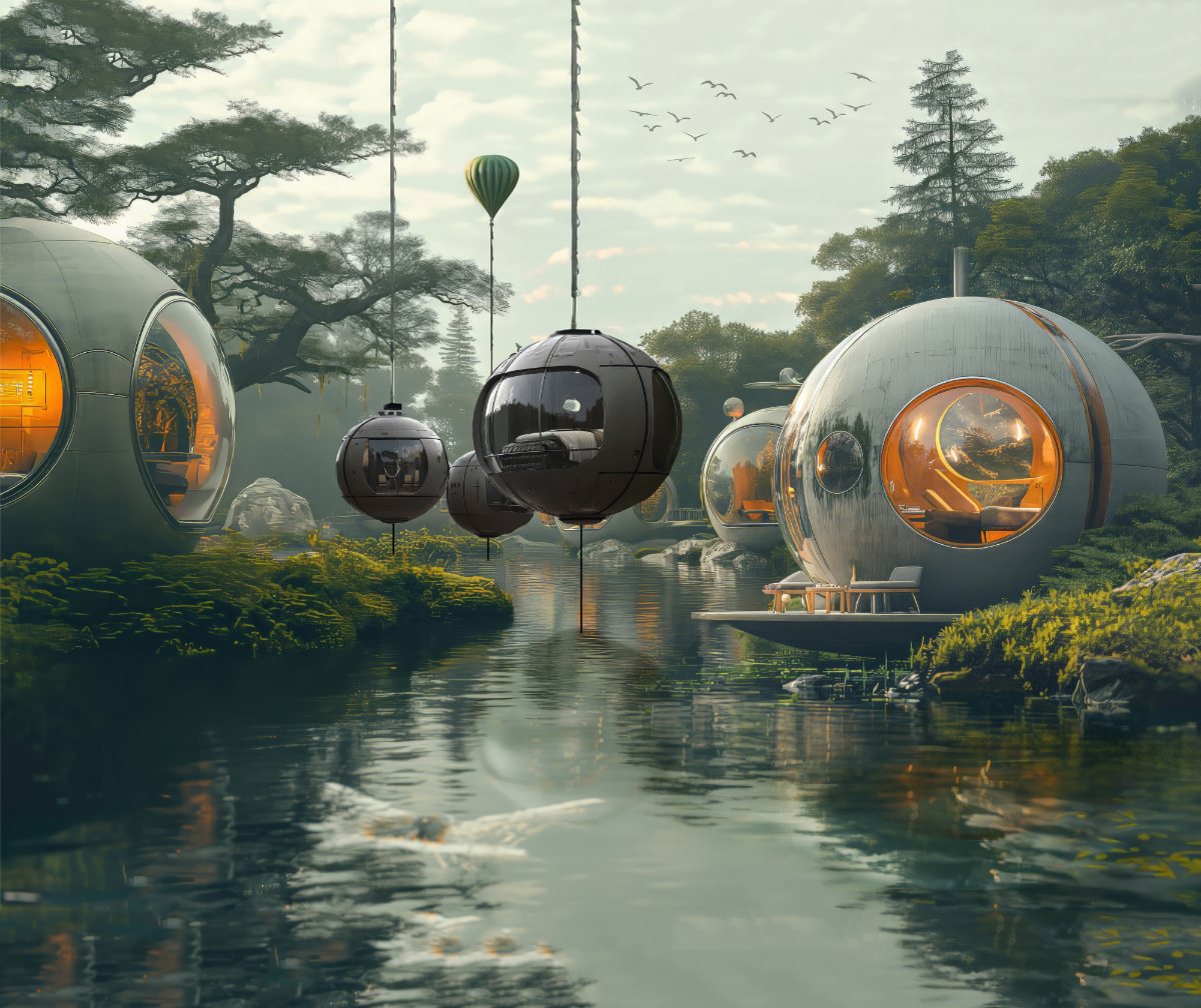 Spheres floating on a lake: the MicroVerse cover
