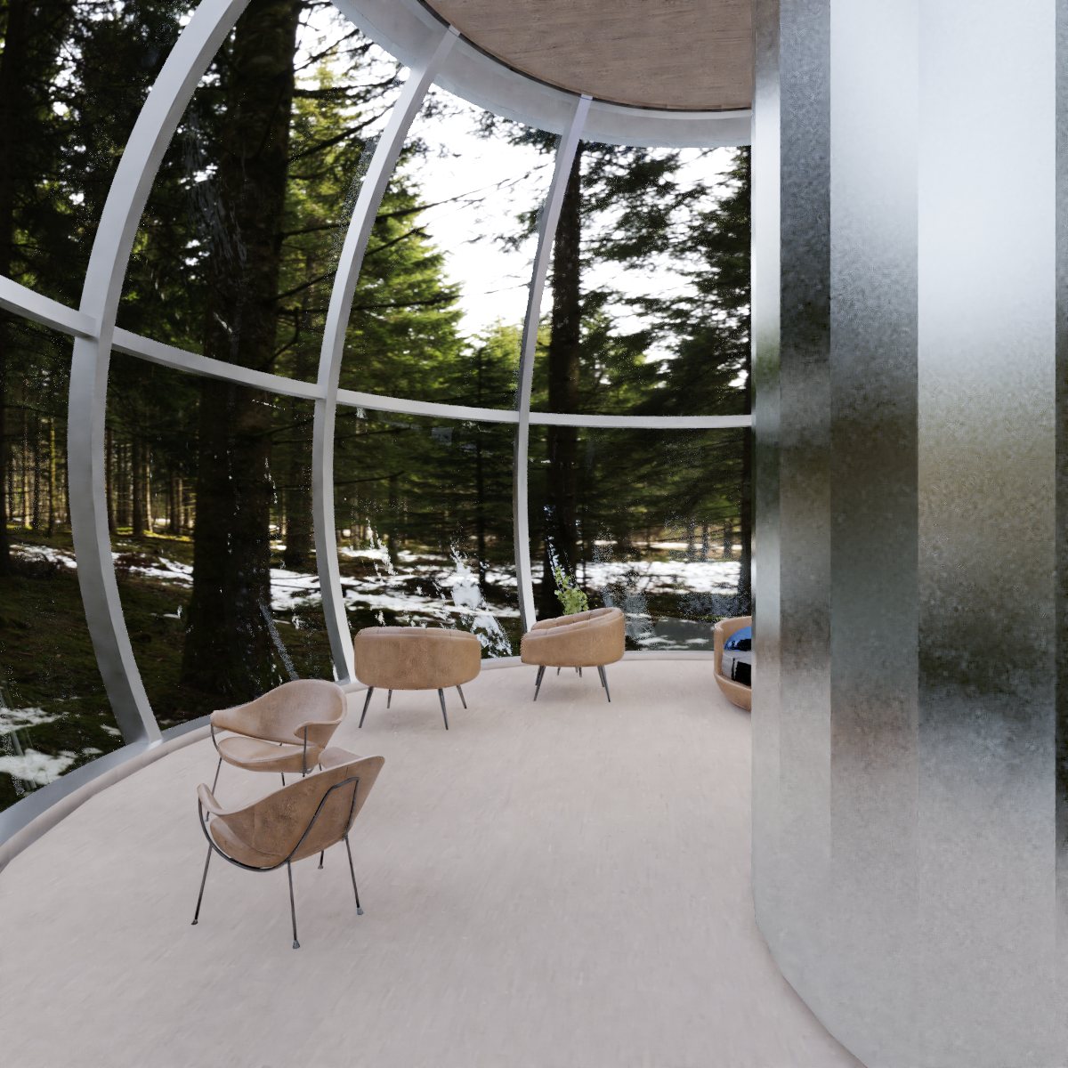 Interior view 7 of the sphere