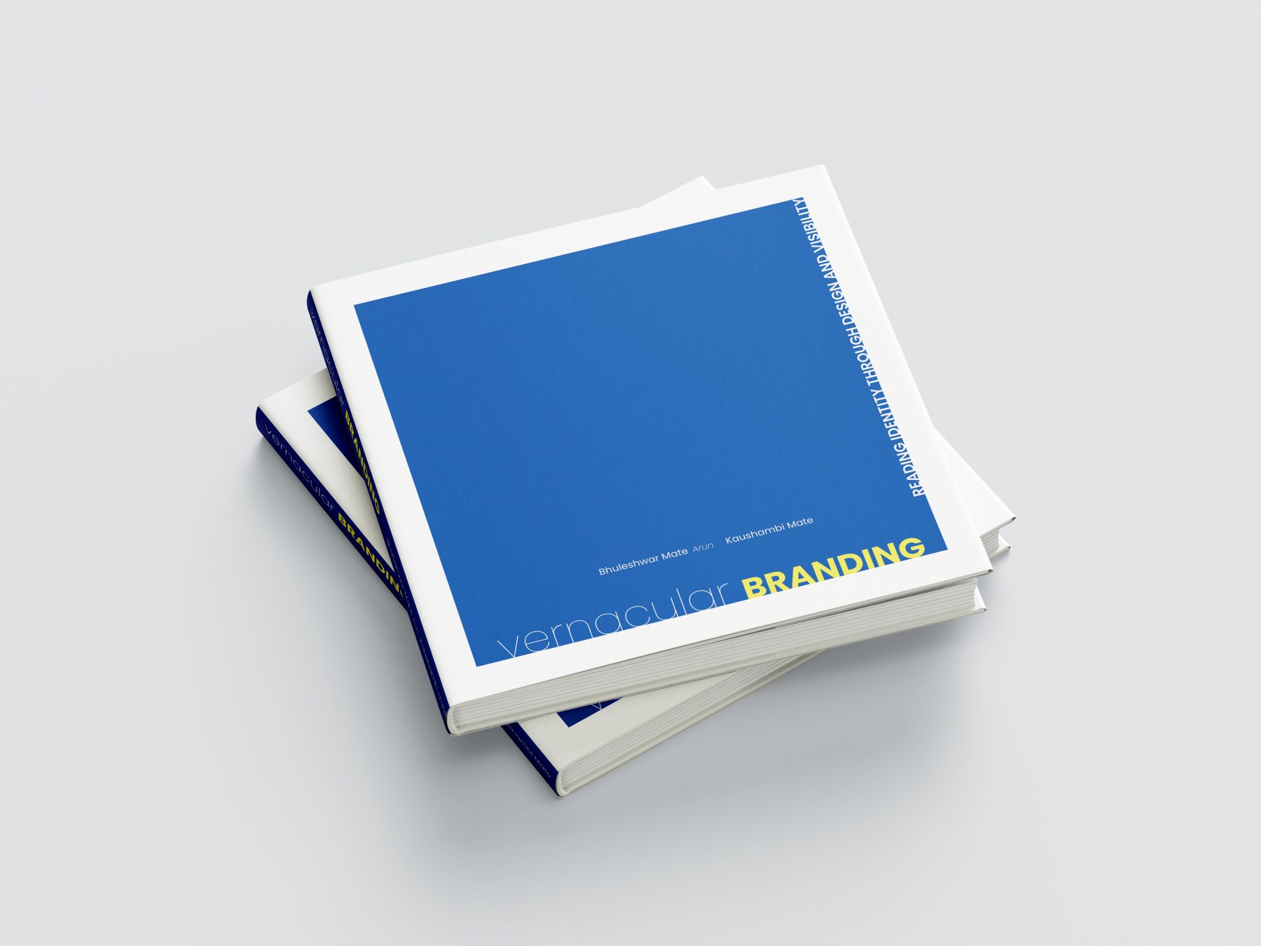 Vernacular Branding book, angled view